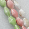 Ceramics Beads, Mix Color, Diamond 12x16mm, Sold by Bag  