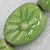 Ceramics Beads, 15x19mm Hole:3mm, Sold by PC  