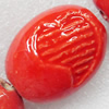 Ceramics Beads, 27x33mm Hole:3mm, Sold by PC  