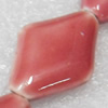Ceramics Beads, 21x28mm Hole:3mm, Sold by PC  
