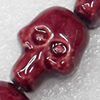 Ceramics Beads, 17x22mm Hole:3mm, Sold by PC  