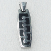 Stainless Steel Pendant, 10x33mm, Sold by PC  