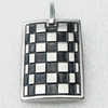 Stainless Steel Pendant, 22x32mm, Sold by PC  