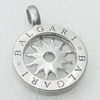 Stainless Steel Pendant, 25x35mm, Sold by PC  