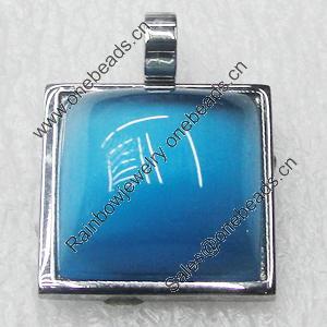 Stainless Steel Pendant, 20x27mm, Sold by PC  