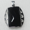 Stainless Steel Pendant, 25x38mm, Sold by PC  