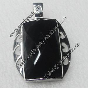 Stainless Steel Pendant, 25x38mm, Sold by PC  
