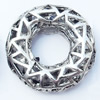 Hollow Bali Beads Zinc Alloy Jewelry Findings, Round, 26mm, Sold by Bag  