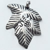 Pendant, Zinc Alloy Jewelry Findings, 20x27mm, Sold by Bag  