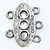Connector, Zinc Alloy Jewelry Findings, 24x29mm, Sold by Bag  