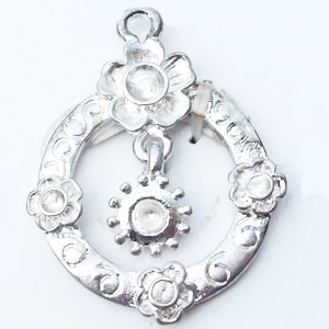 Pendant, Zinc Alloy Jewelry Findings, 26x35mm, Sold by Bag  