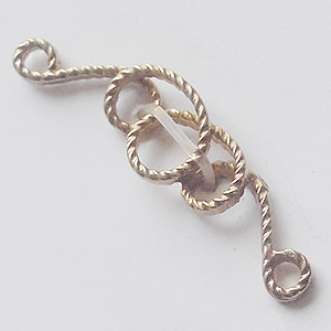 Copper Connectors Jewelry Findings, 5x21mm, Sold by Bag
