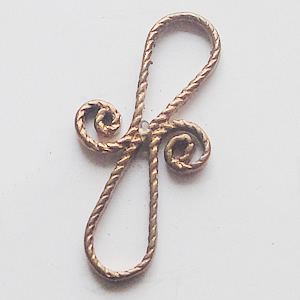 Copper Connectors Jewelry Findings, 8x18mm, Sold by Bag