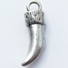Pendant, Zinc Alloy Jewelry Findings, 6x20mm, Sold by Bag