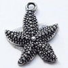 Pendant, Zinc Alloy Jewelry Findings, 18x22mm, Sold by Bag