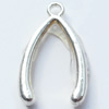 Pendant, Zinc Alloy Jewelry Findings, 15x25mm, Sold by Bag