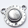 Connector, Zinc Alloy Jewelry Findings, 23x19mm, Sold by Bag