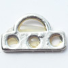 Connector, Zinc Alloy Jewelry Findings, 16x9mm, Sold by Bag