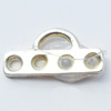 Connector, Zinc Alloy Jewelry Findings, 20x10mm, Sold by Bag