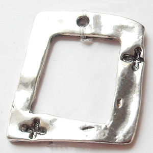 Pendant, Zinc Alloy Jewelry Findings, 18x21mm, Sold by Bag