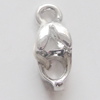Copper Pendant Setting Jewelry Findings, 4x11mm, Sold by Bag