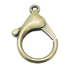 Zinc Alloy Lobster Claw Clasp, 24x35mm, Sold by Bag