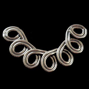 Iron Jewelry Finding Connectors, 29x15mm, Sold by Bag