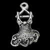 Pendant, Zinc Alloy Jewelry Findings, 13x22mm, Sold by Bag