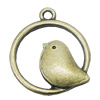 Pendant, Zinc Alloy Jewelry Findings, 21x25mm, Sold by Bag