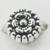 Beads, Zinc Alloy Jewelry Findings, 8mm, Sold by Bag