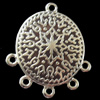 Zinc Alloy Enamel Connector, 24x28mm, Sold by Bag