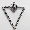 Hollow Bali Pendant Zinc Alloy Jewelry Findings, 36x41mm, Sold by Bag