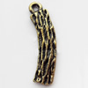 Pendant, Zinc Alloy Jewelry Findings, 7x31mm, Sold by Bag