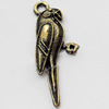 Pendant, Zinc Alloy Jewelry Findings, 13x33mm, Sold by Bag