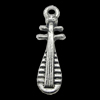 Pendant, Zinc Alloy Jewelry Findings, 6x23mm, Sold by Bag