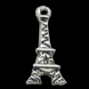 Pendant, Zinc Alloy Jewelry Findings, 8x17mm, Sold by Bag