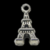 Pendant, Zinc Alloy Jewelry Findings, 8x16mm, Sold by Bag