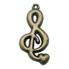 Pendant, Zinc Alloy Jewelry Findings, 13x29mm, Sold by Bag