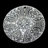 Pendant, Zinc Alloy Jewelry Findings, Flat Round 40mm, Sold by Bag