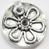 Pendant, Zinc Alloy Jewelry Findings, 16x16mm, Sold by Bag