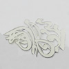 Zinc Alloy Enamel Cabochons, 43x74mm, Sold by Bag