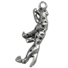 Pendant, Zinc Alloy Jewelry Findings, 11x37mm, Sold by Bag