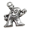 Pendant, Zinc Alloy Jewelry Findings, 15x18mm, Sold by Bag