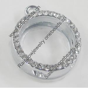 Pendant Setting Zinc Alloy Jewelry Findings, 21x25mm, Sold by Bag