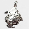 Pendant, Zinc Alloy Jewelry Findings, Fish, 11x14mm, Sold by Bag