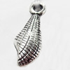 Pendant, Zinc Alloy Jewelry Findings, 8x20mm, Sold by Bag  