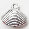 Pendant, Zinc Alloy Jewelry Findings, 16x16mm, Sold by Bag  