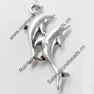 Pendant, Zinc Alloy Jewelry Findings, 13x29mm, Sold by Bag  