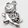 Pendant, Zinc Alloy Jewelry Findings, 17x22mm, Sold by Bag  