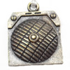 Pendant, Zinc Alloy Jewelry Findings, 19x24mm, Sold by Bag  